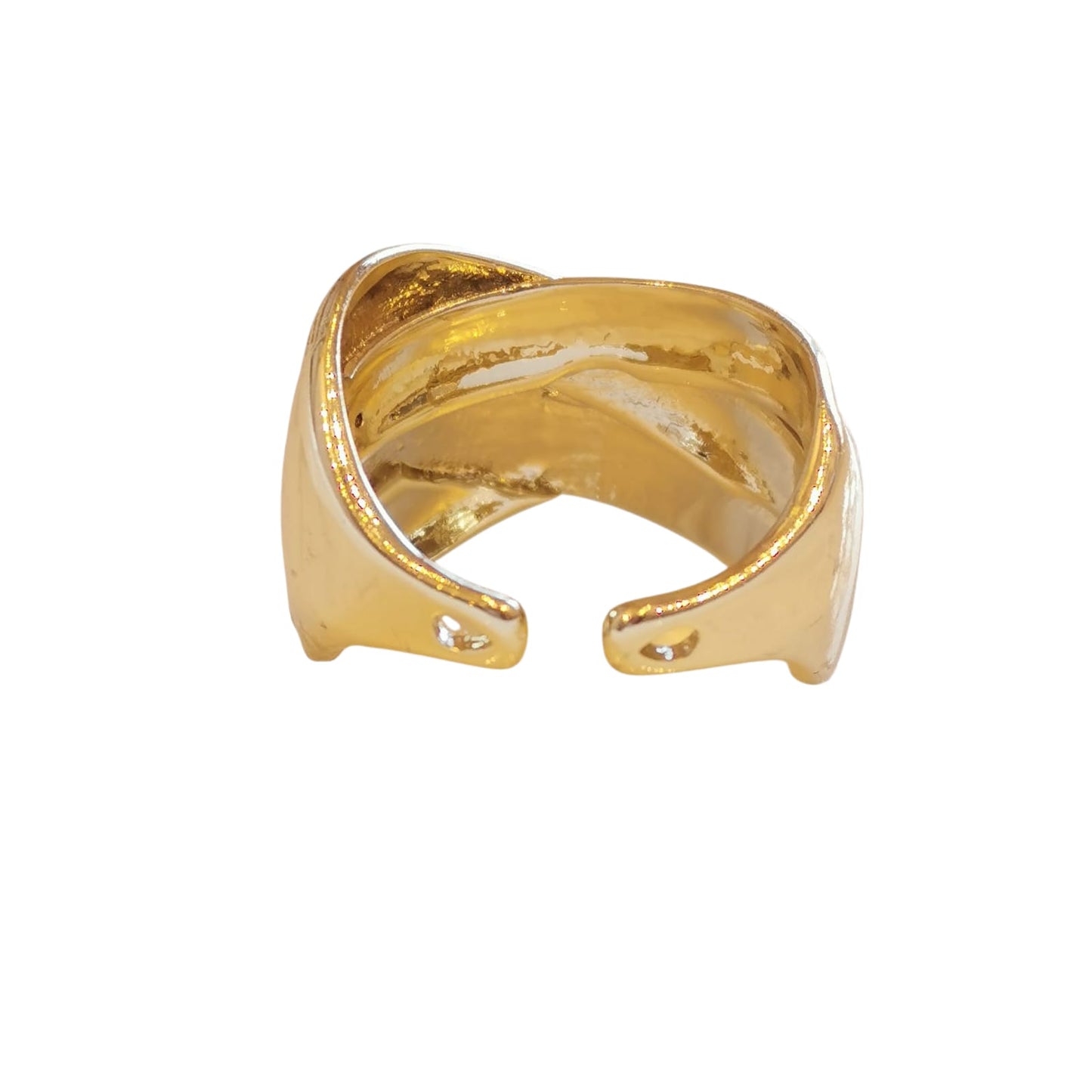 ANILLO CRUZADO CHUNKY