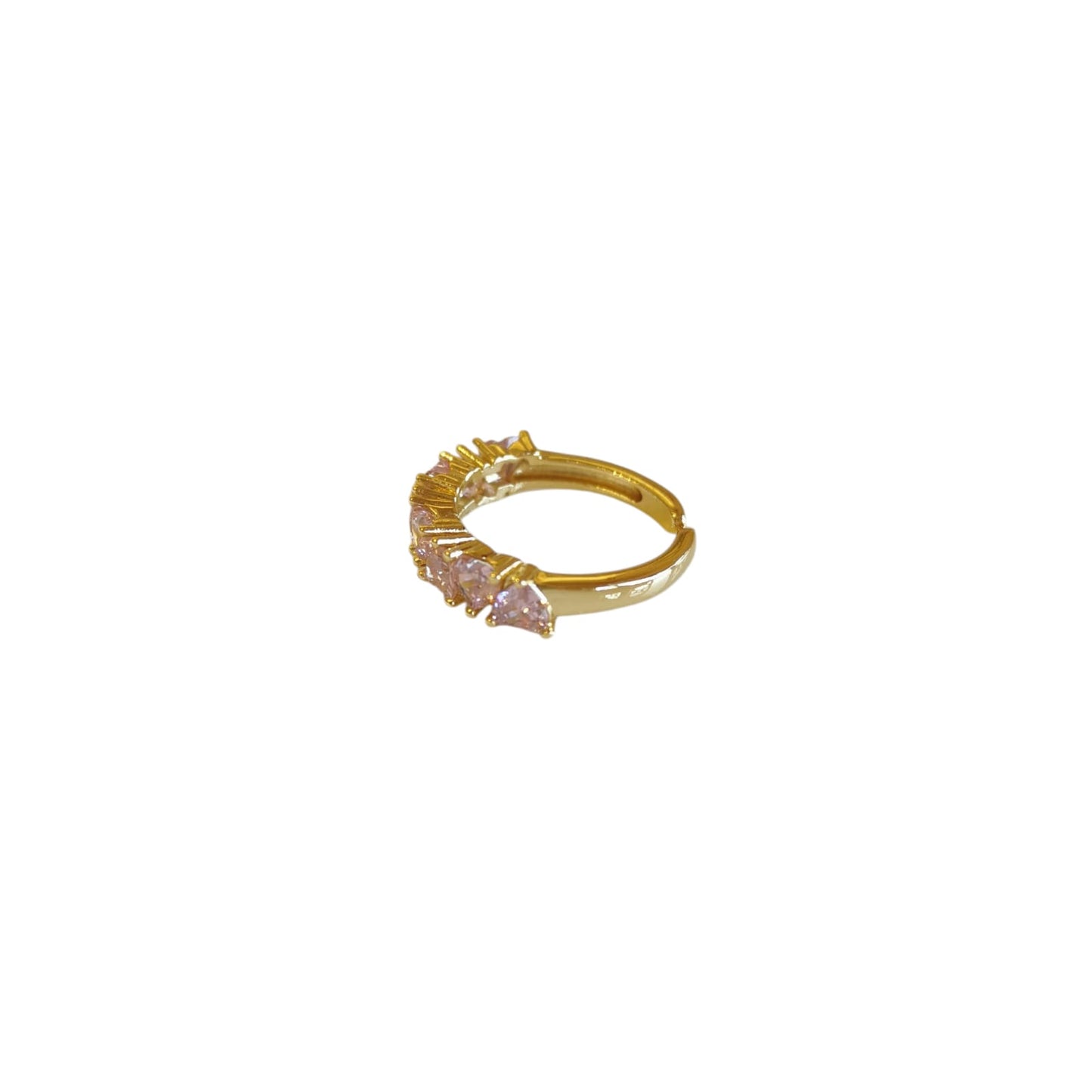 ANILLO CORAZONES ROSAS
