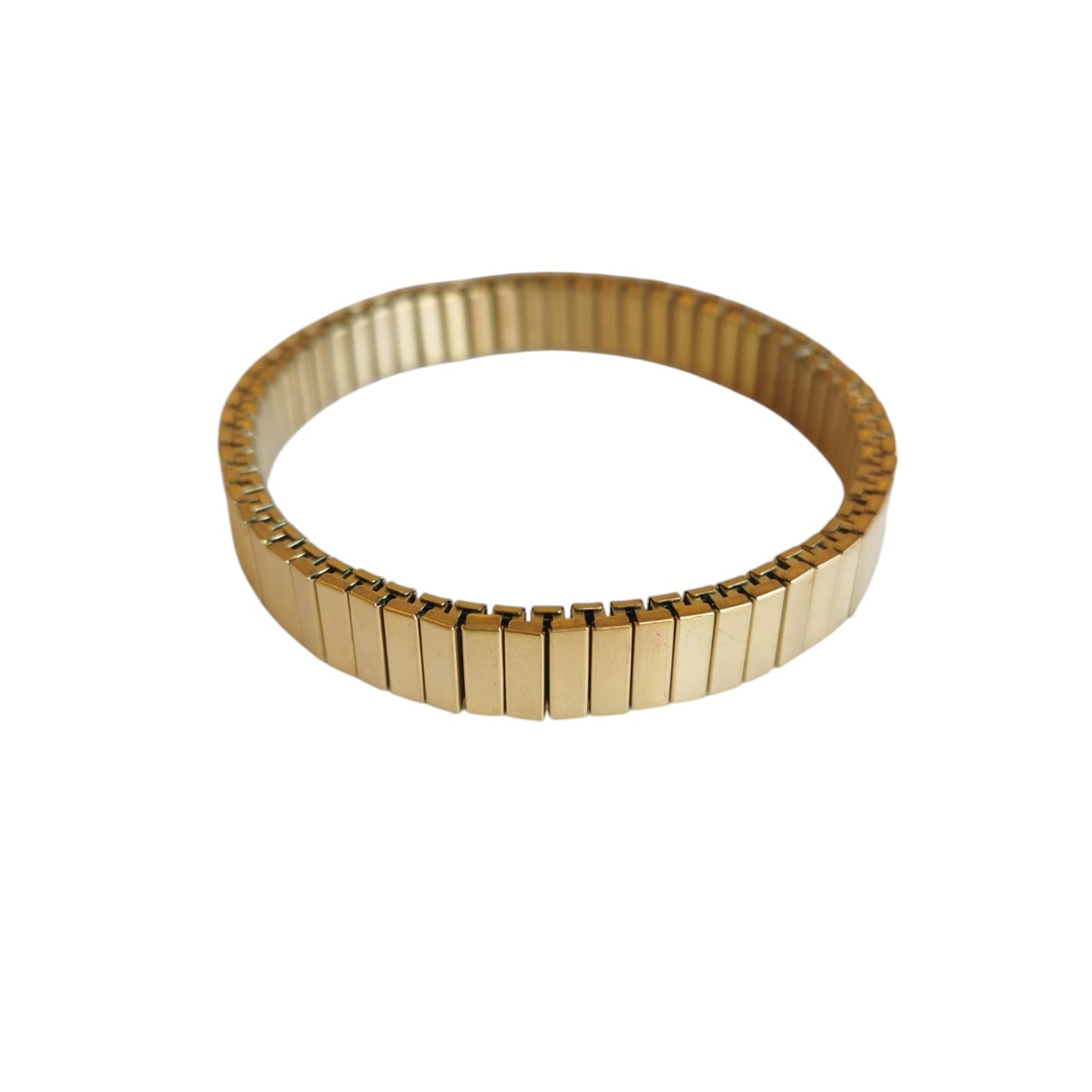 BRAZALETE DORADO BARRITAS