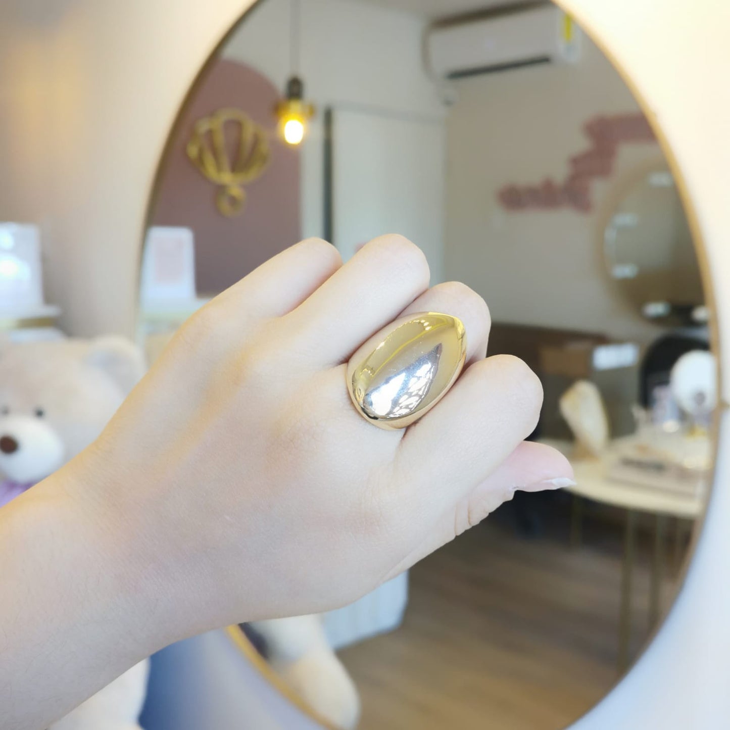 ANILLO OVALO CHUNKY