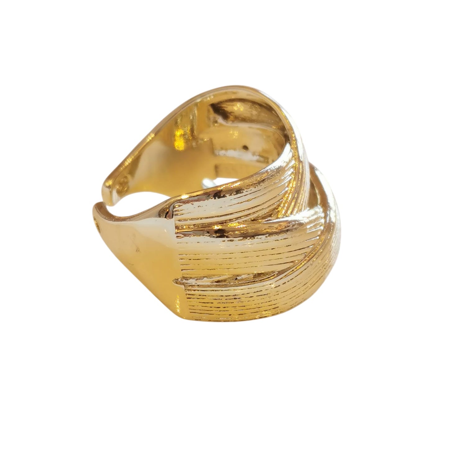 ANILLO CRUZADO CHUNKY