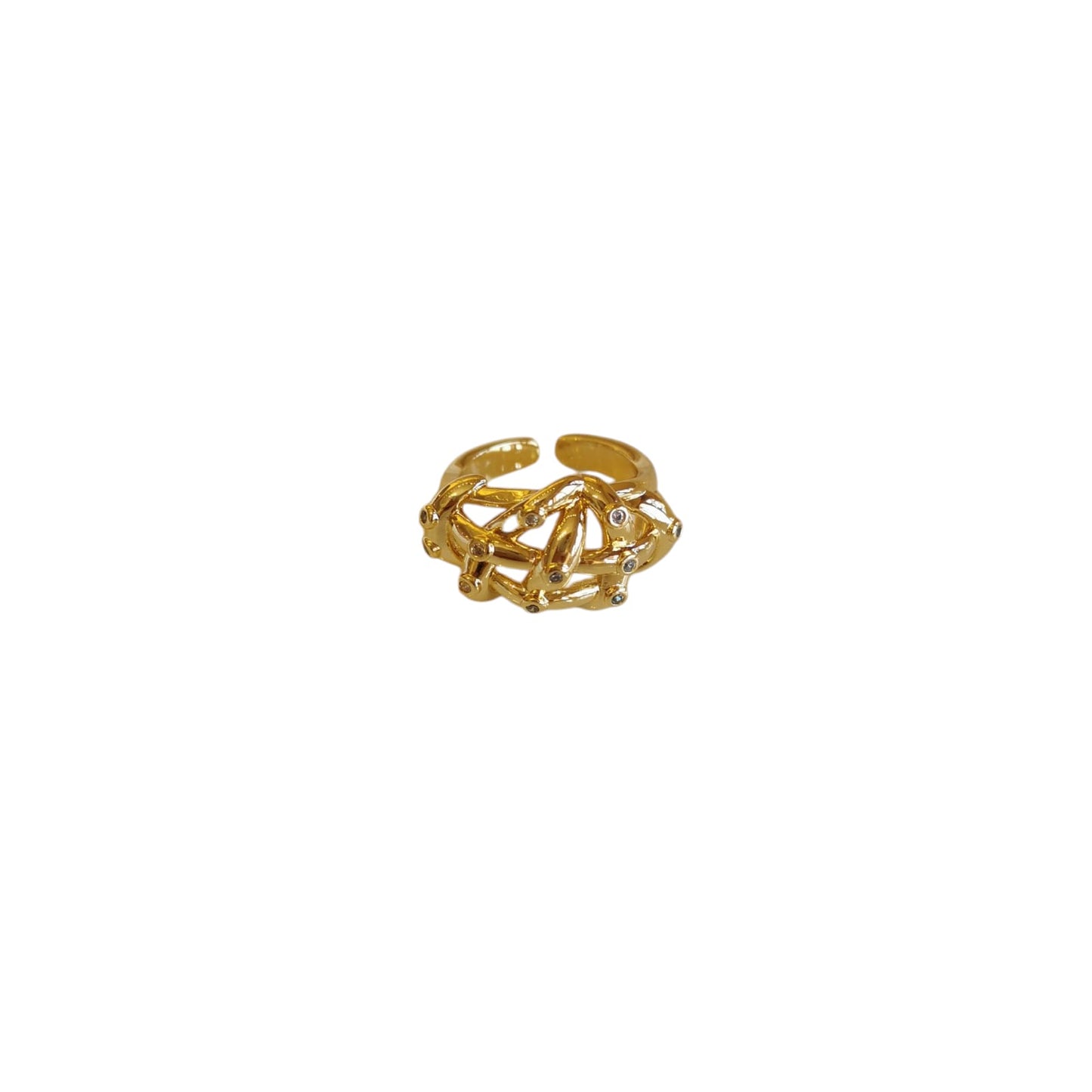 ANILLO CHUNKY CRUZADO