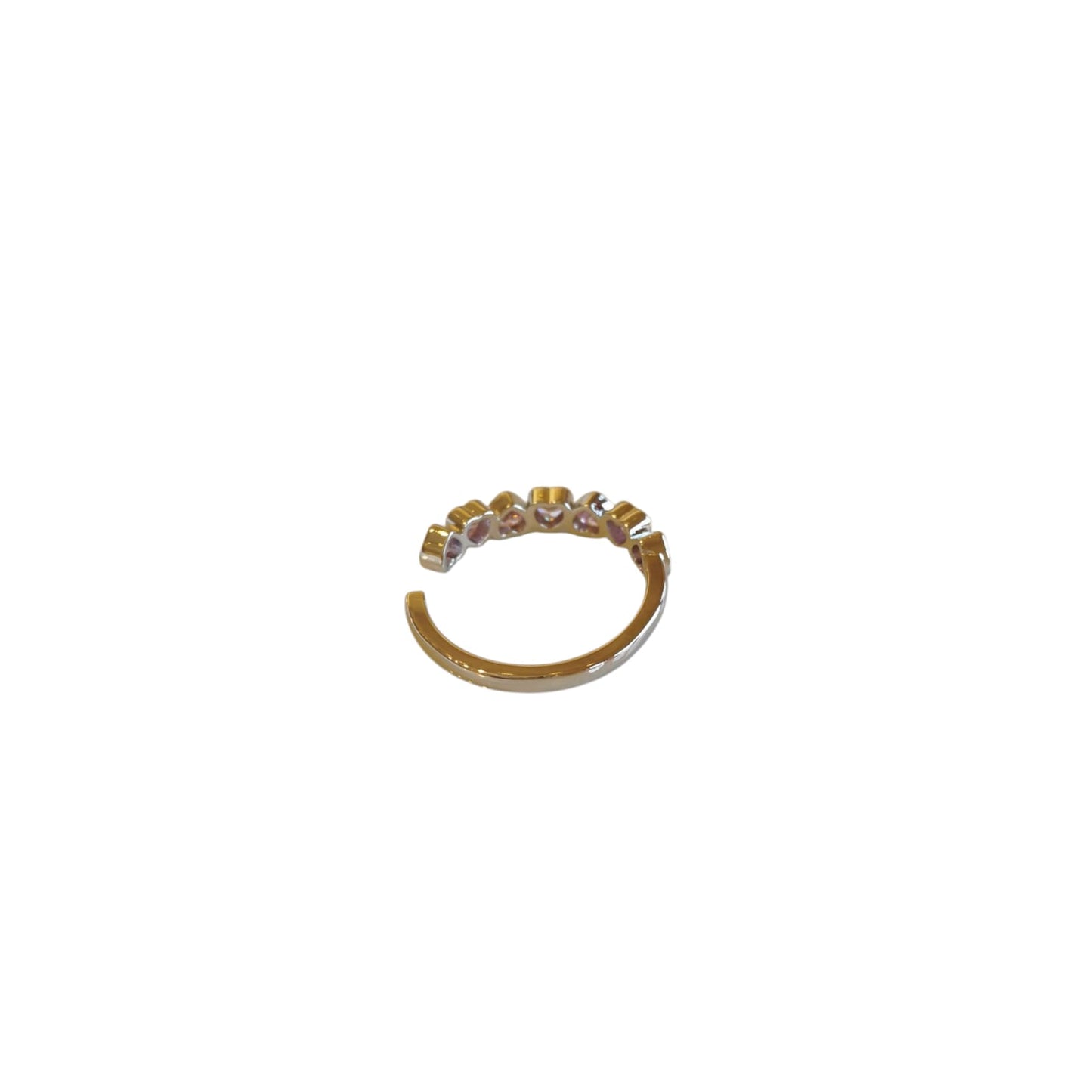 ANILLO CORAZONES ROSAS