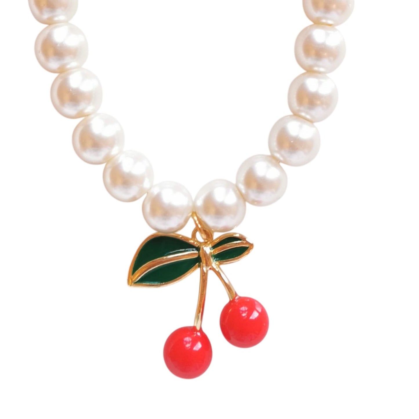 PULSERA PERLAS CHERRY CHICA