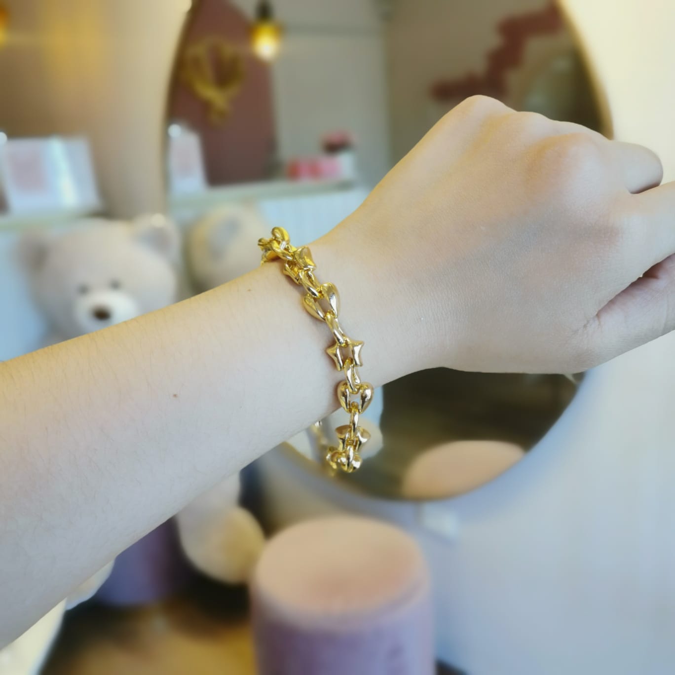 PULSERA ESTRELLA CORAZON