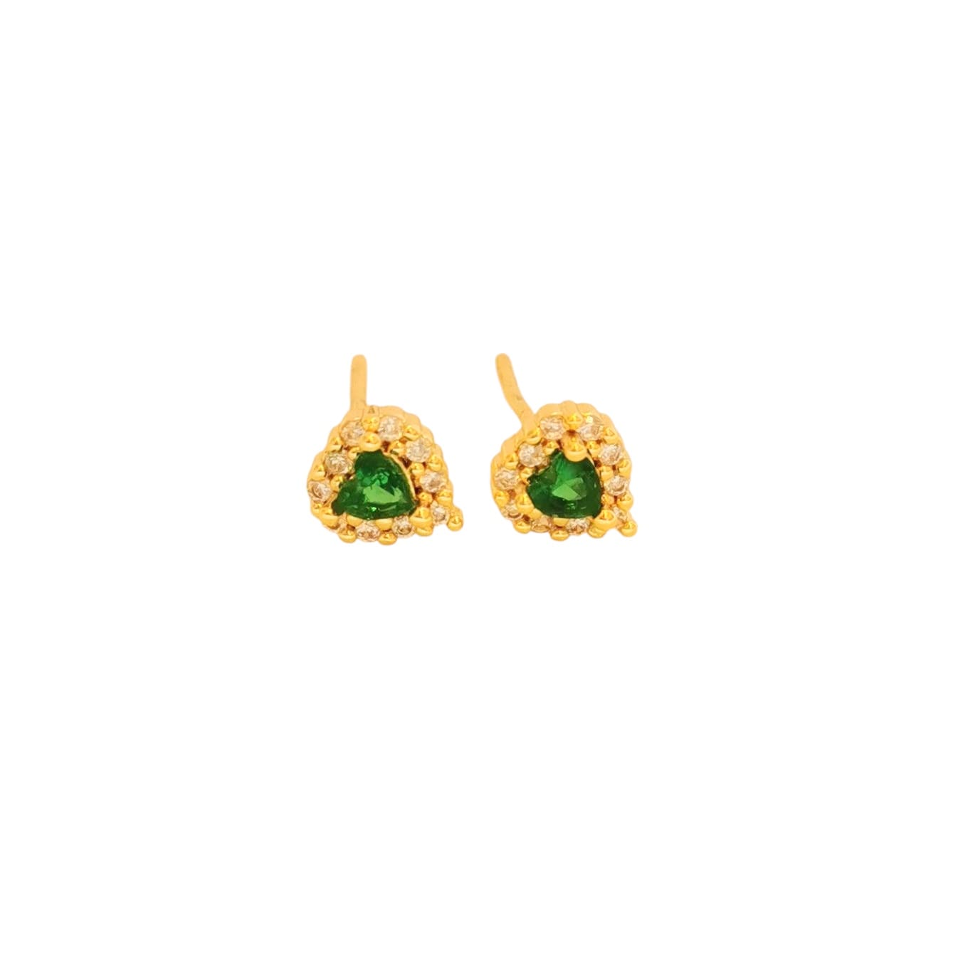 BROQUEL ZIRCONIA CORAZON VERDE
