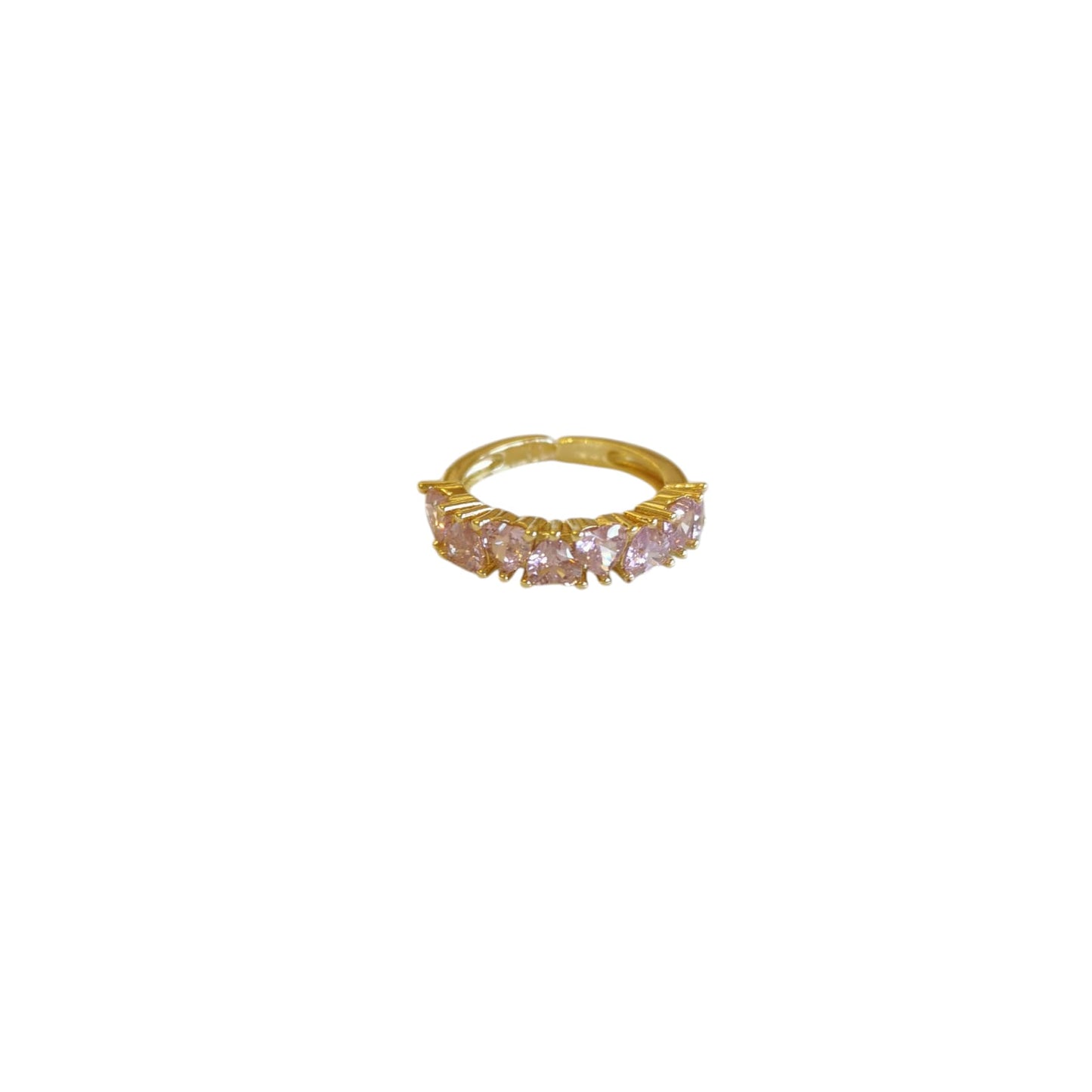 ANILLO CORAZONES ROSAS