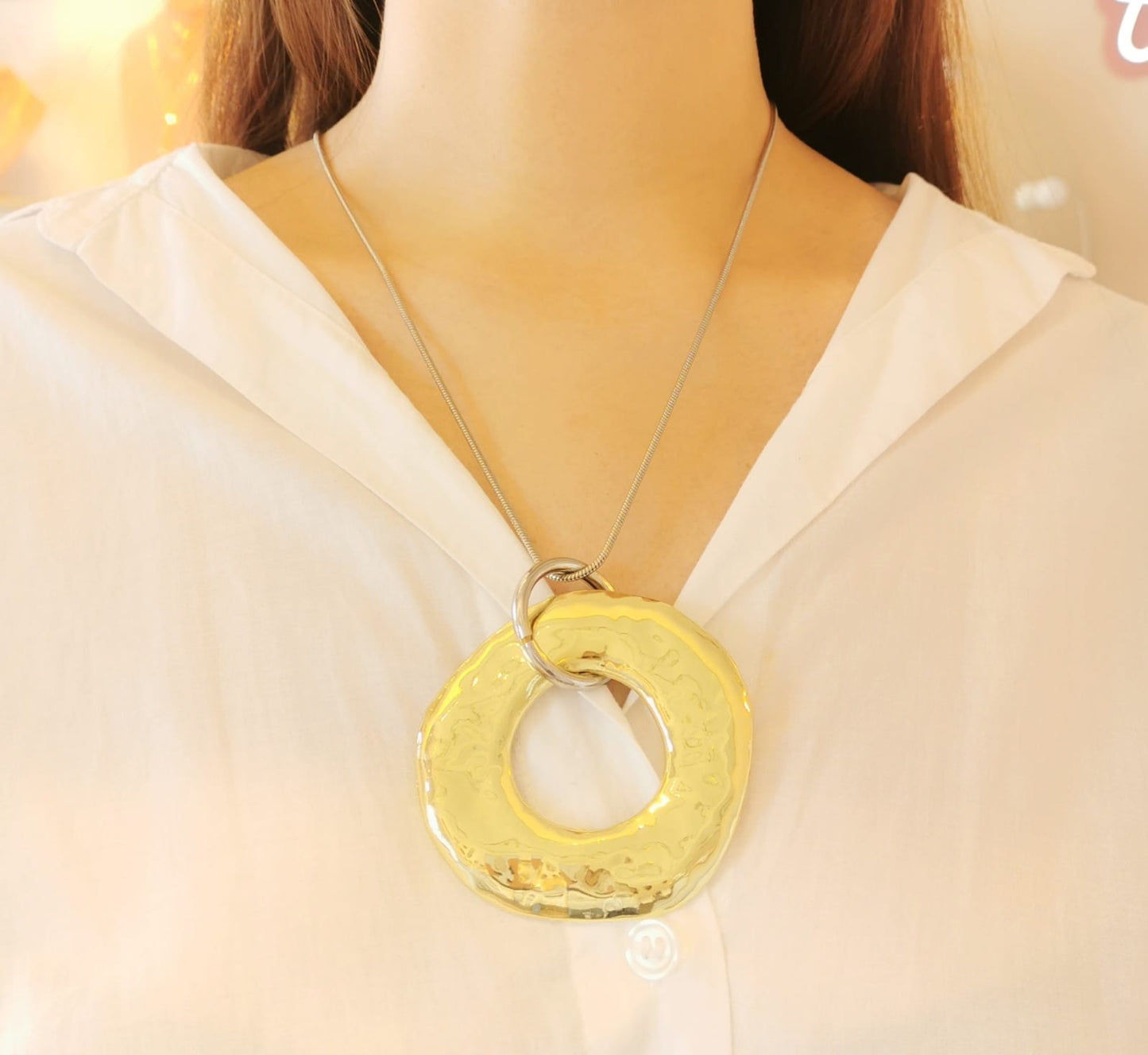 COLLAR EXTRA L GEOMETRICO