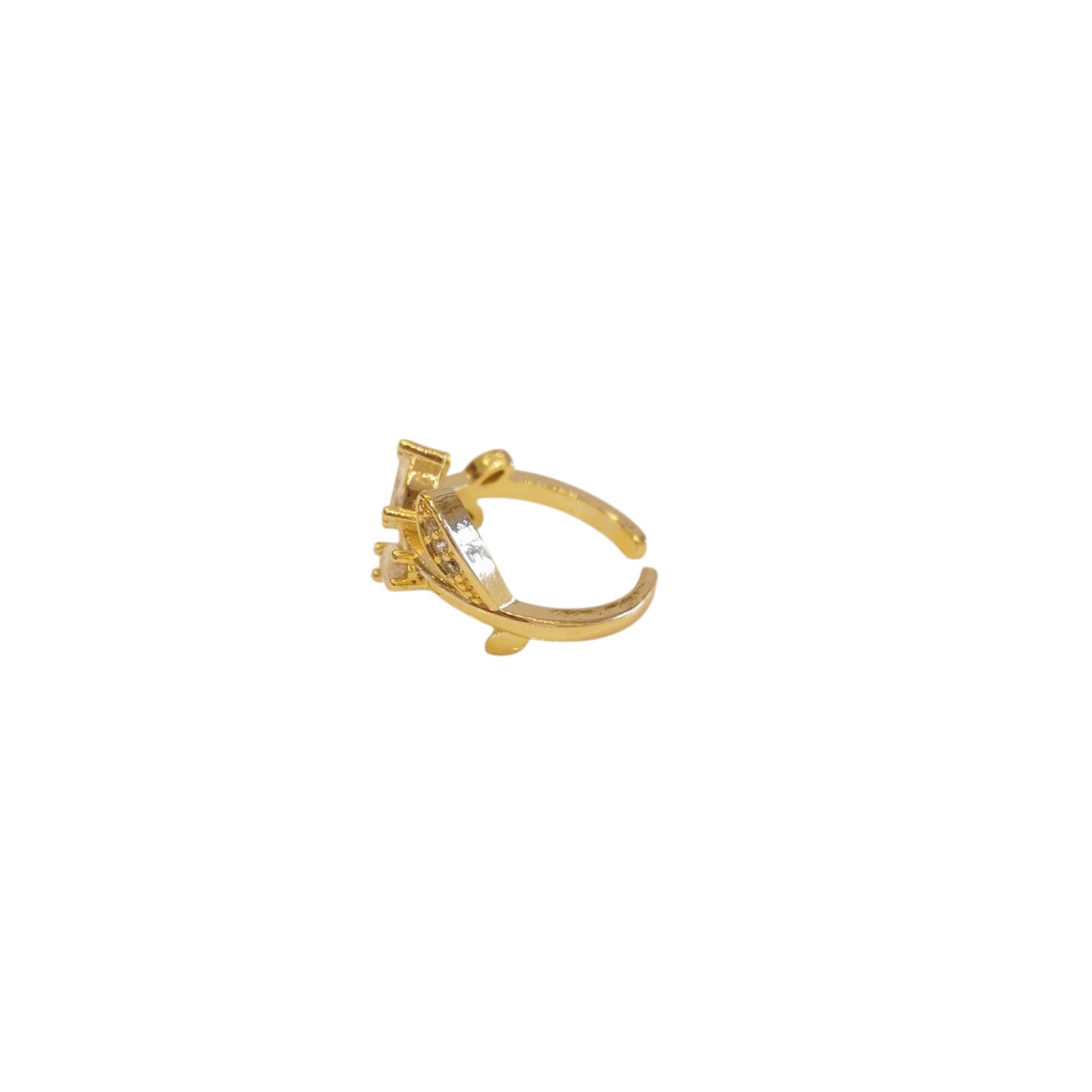 ANILLO HOJAS ZIRCONIA