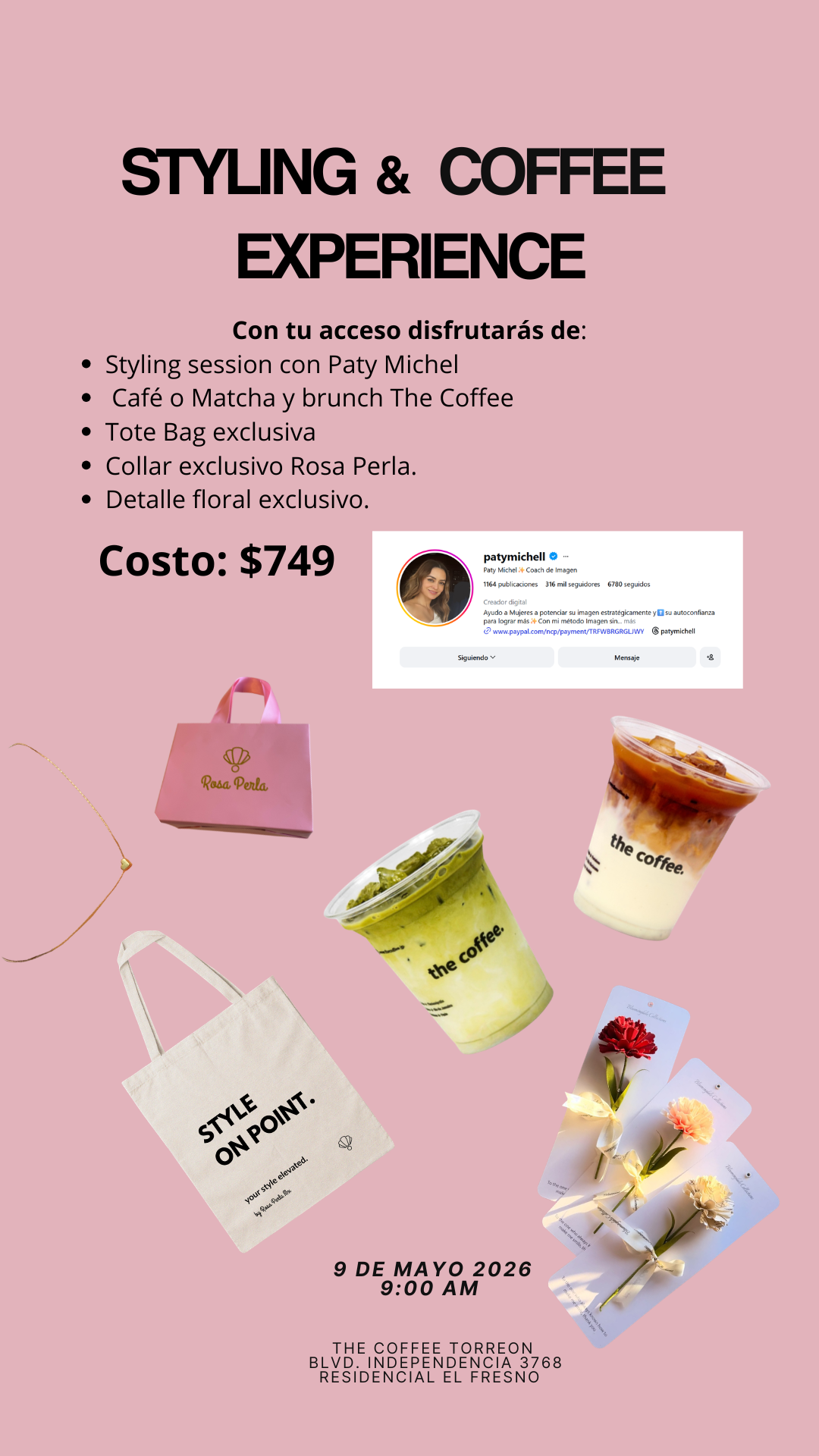 STYLING & COFFEE EXPERIENCE