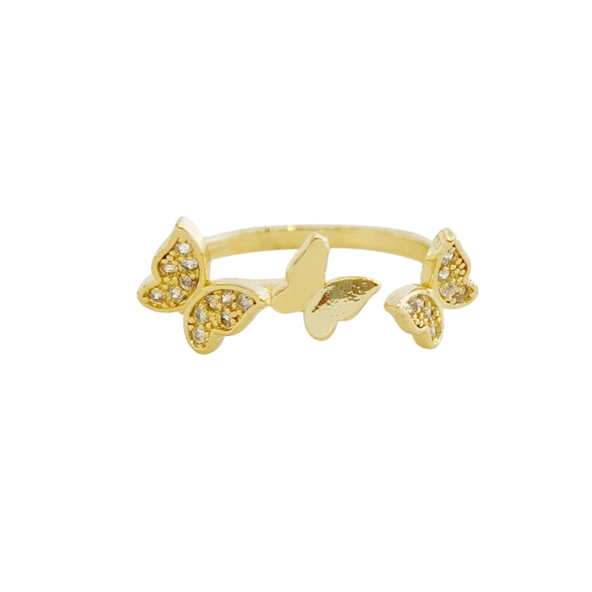 ANILLO TRES MARIPOSAS