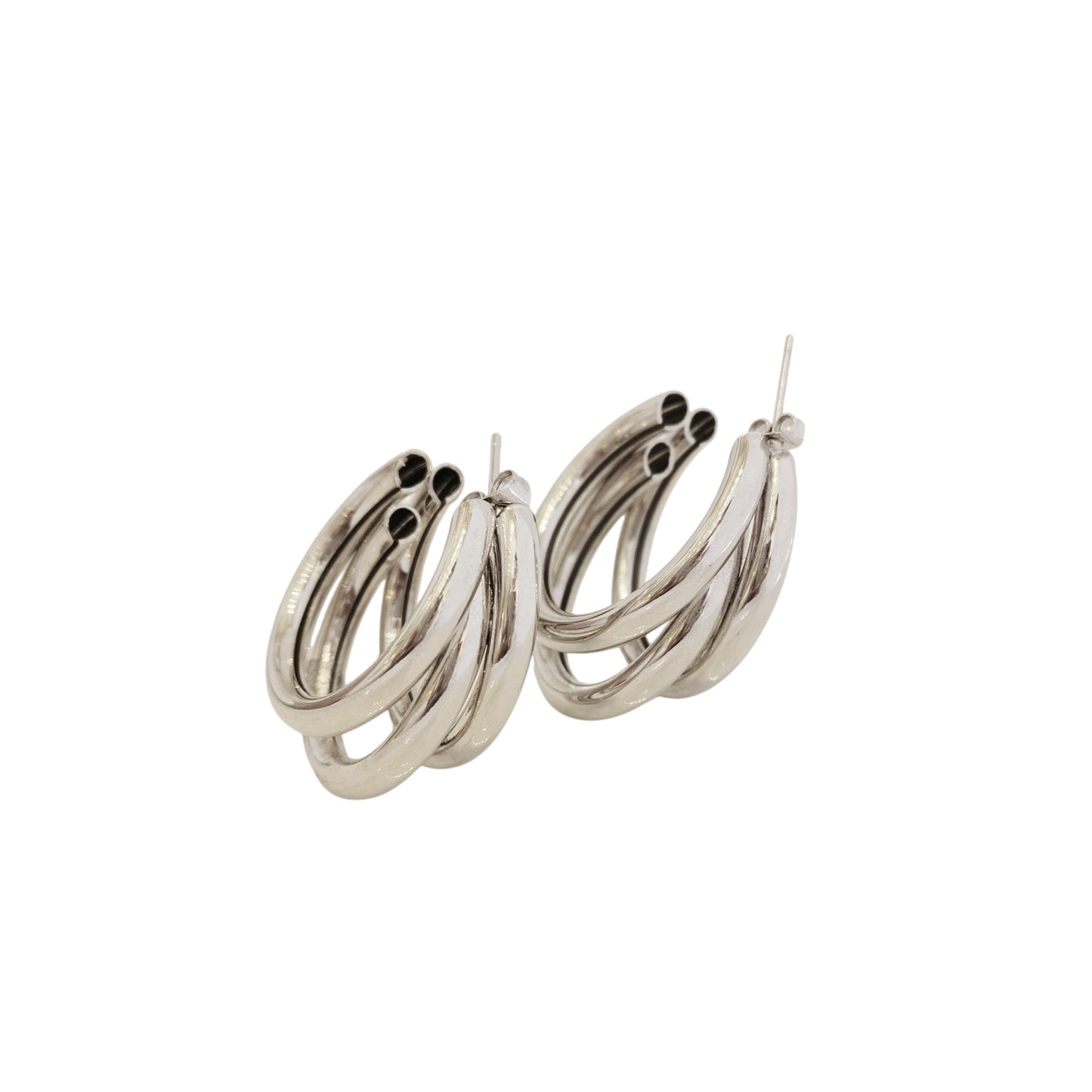 ARRACADA PLATEADA TRIPLE