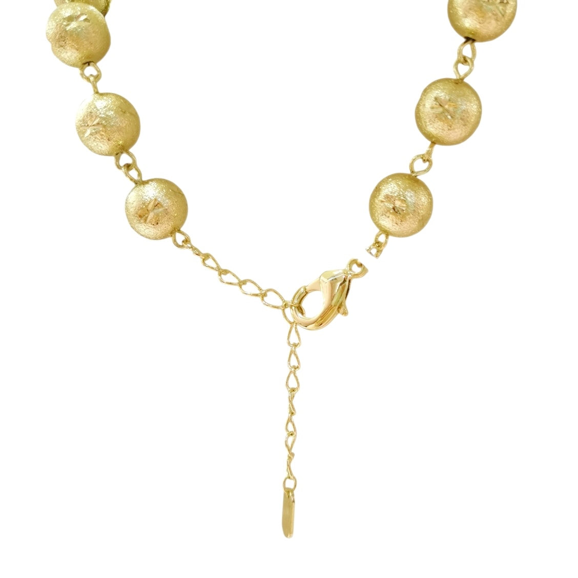 COLLAR BOLITAS DORADO