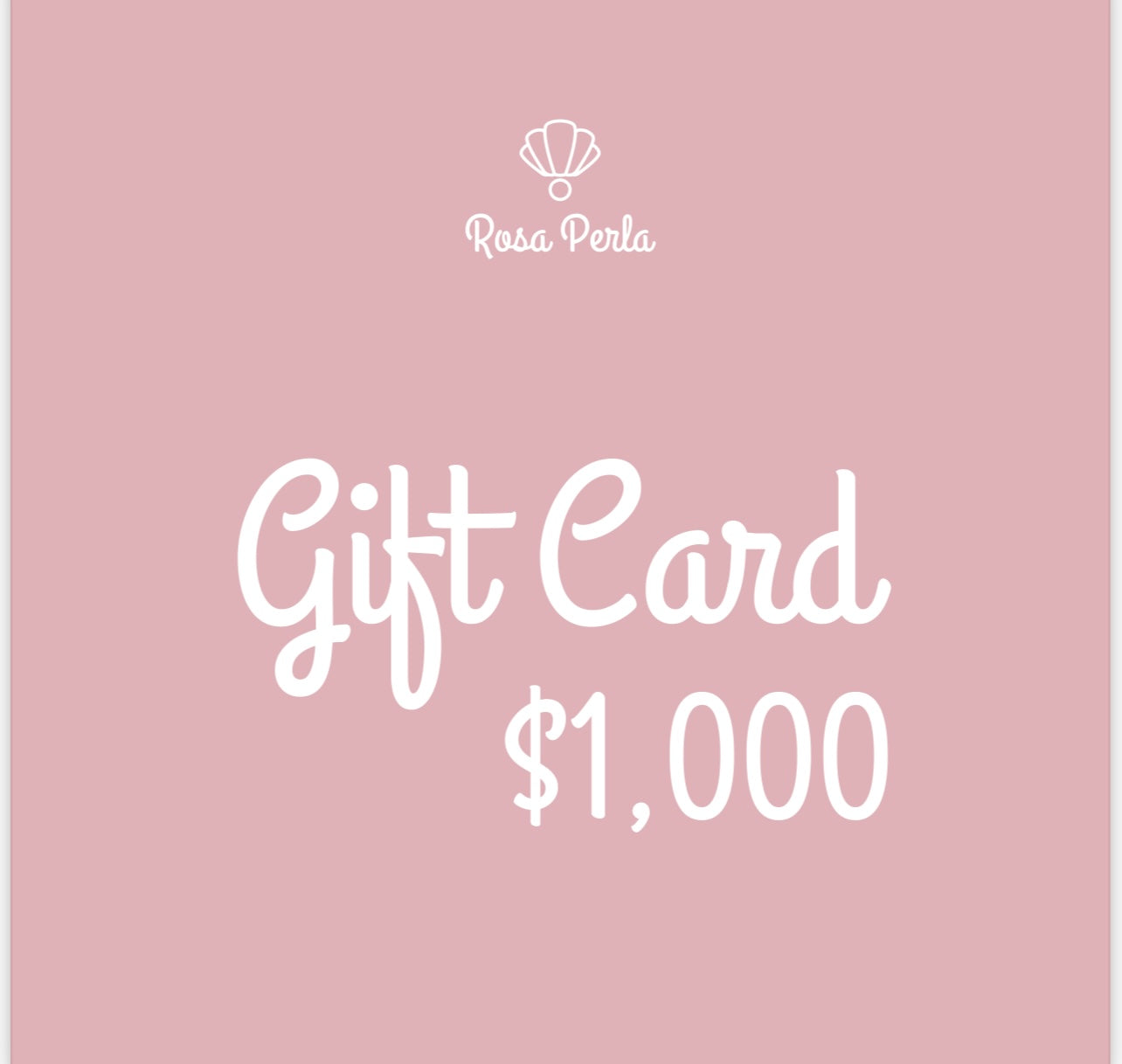 Gift Card Rosa Perla Mx