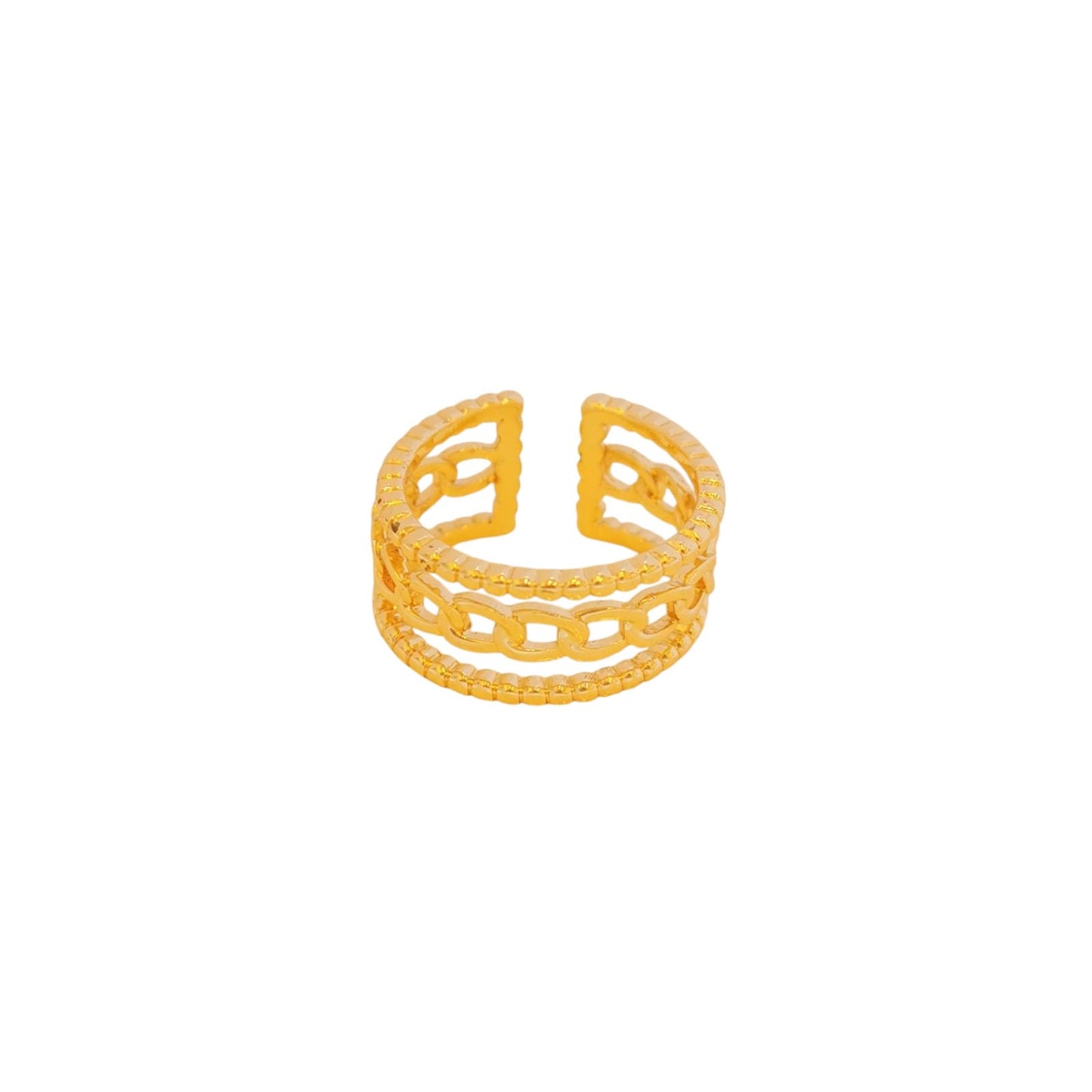 ANILLO CADENA TRIPLE