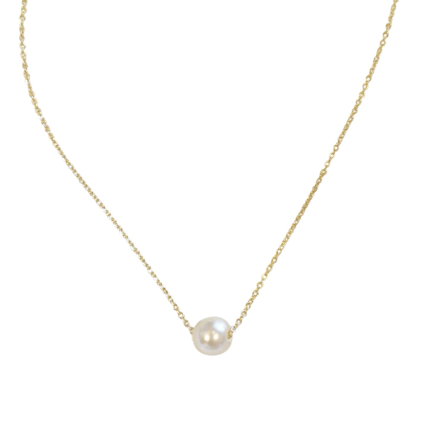 COLLAR PERLITA DORADO