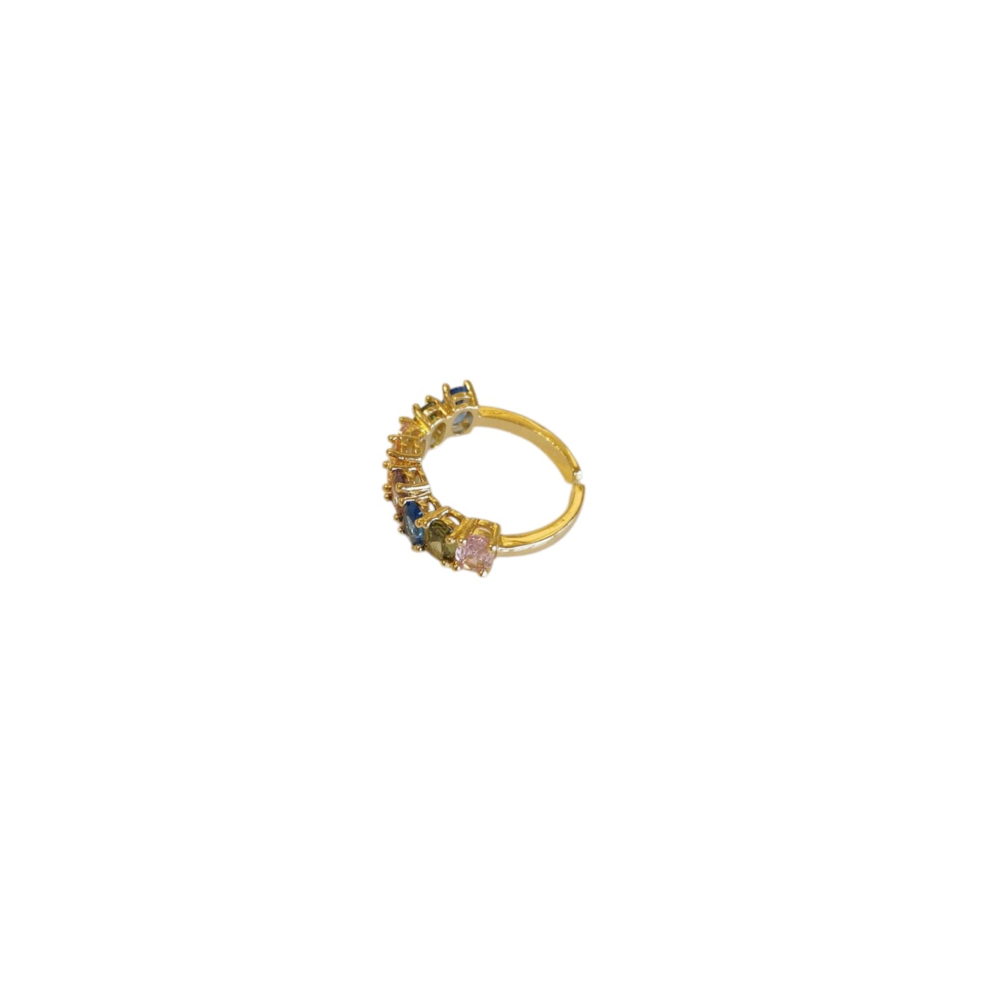 ANILLO ZIRCONIAS COLORES