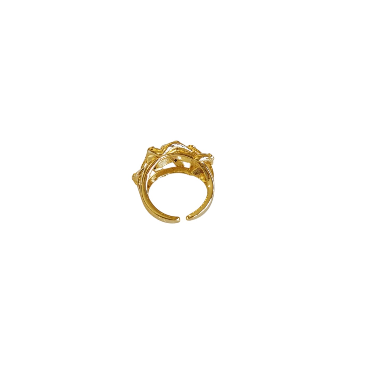 ANILLO CHUNKY CRUZADO