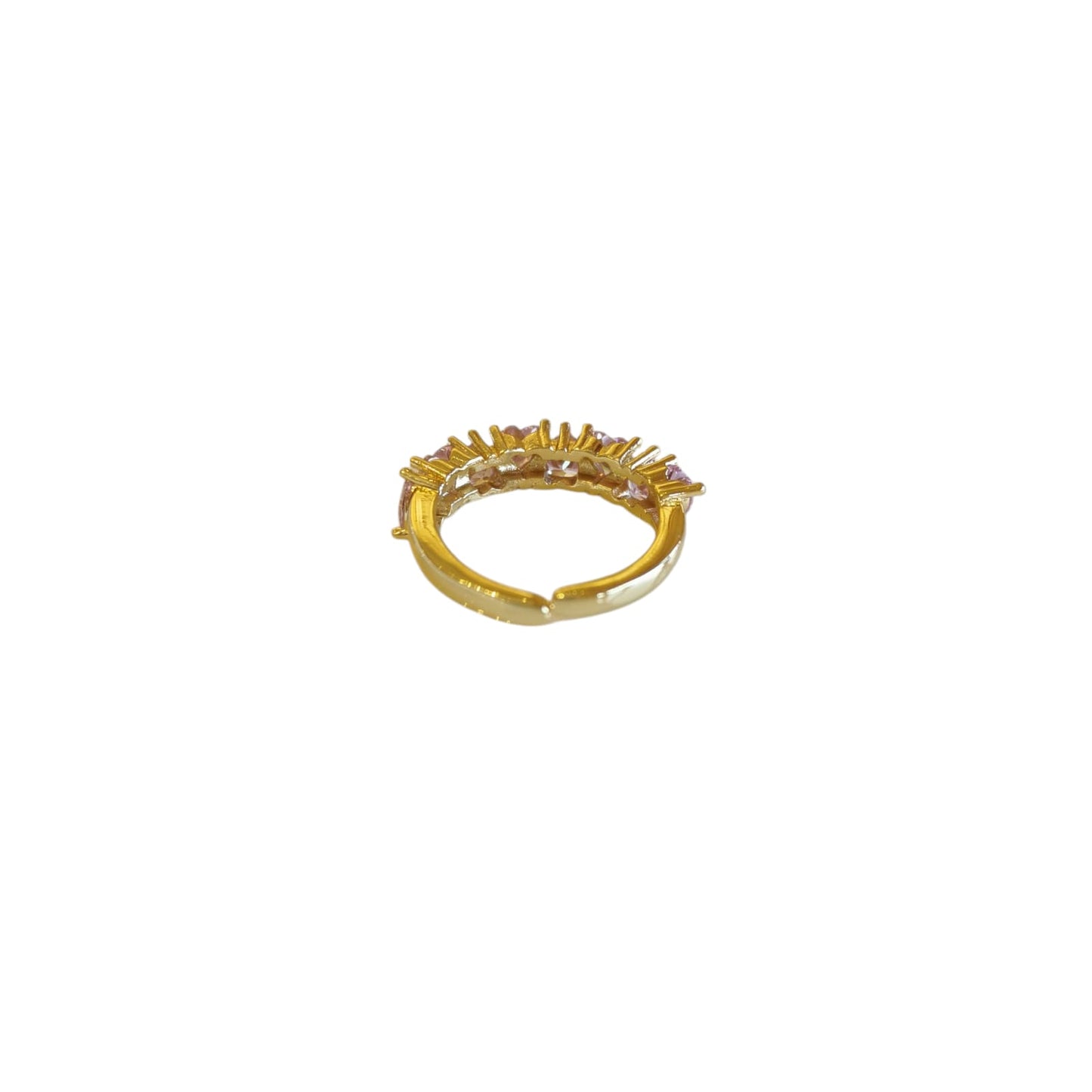 ANILLO CORAZONES ROSAS