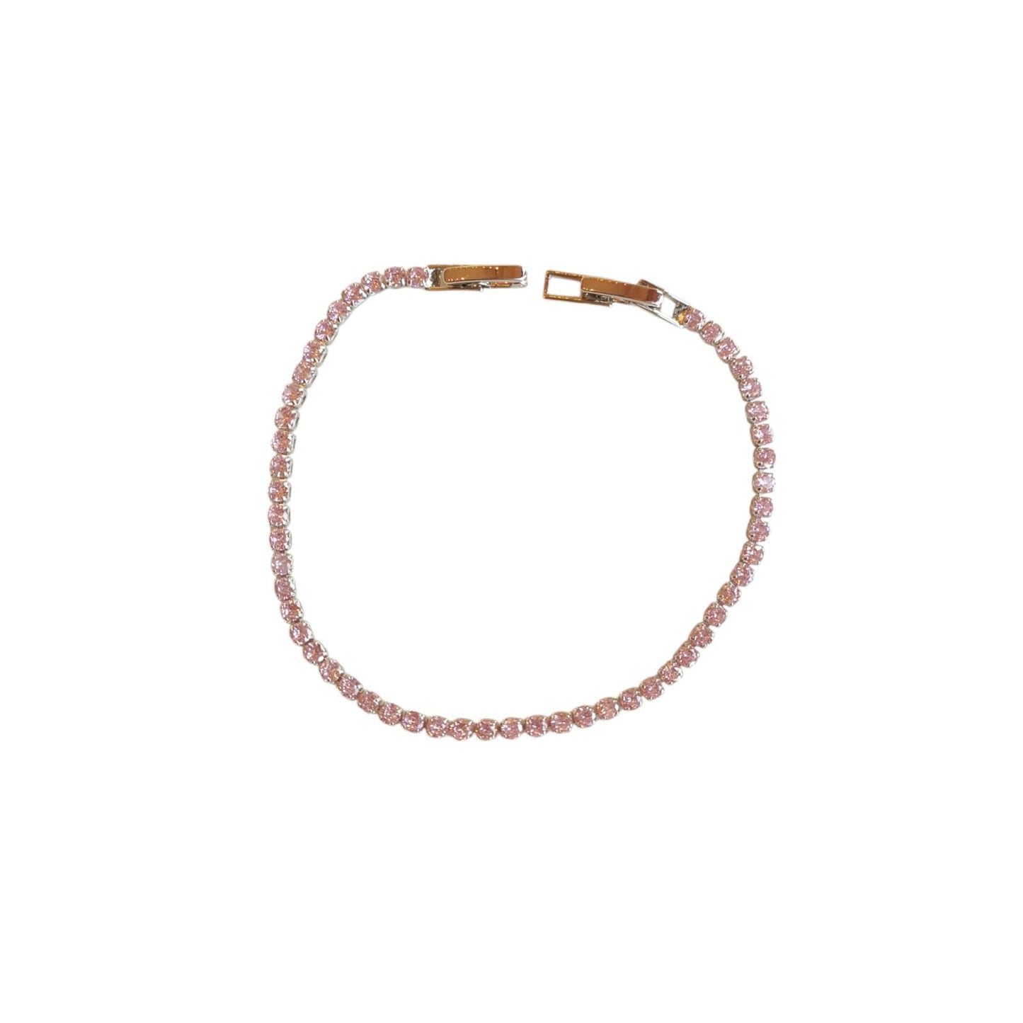 PULSERA ZIRCONIA ROSA