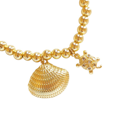 PULSERA CONCHA Y TORTUGA