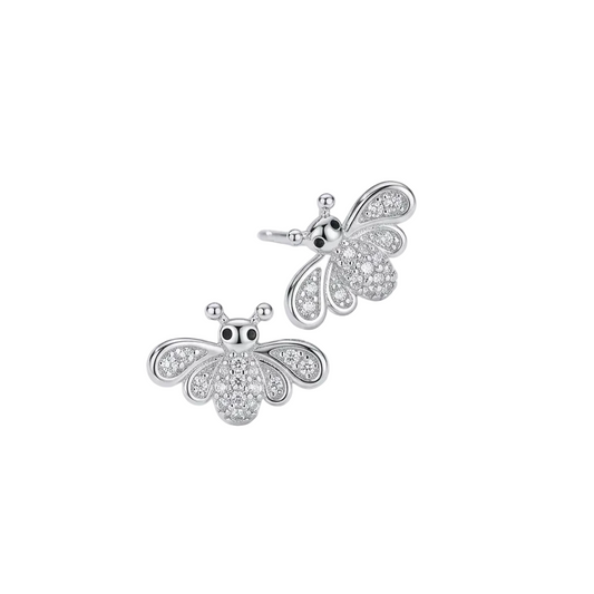 BROQUEL ABEJA PLATEADA