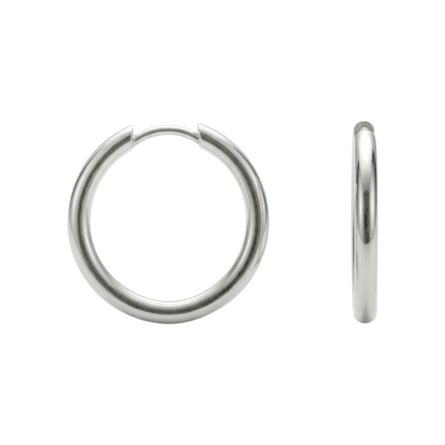 ARETE BASICO PLATEADO GDE