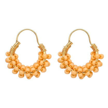 ARETES ARTESANALES NARANJAS