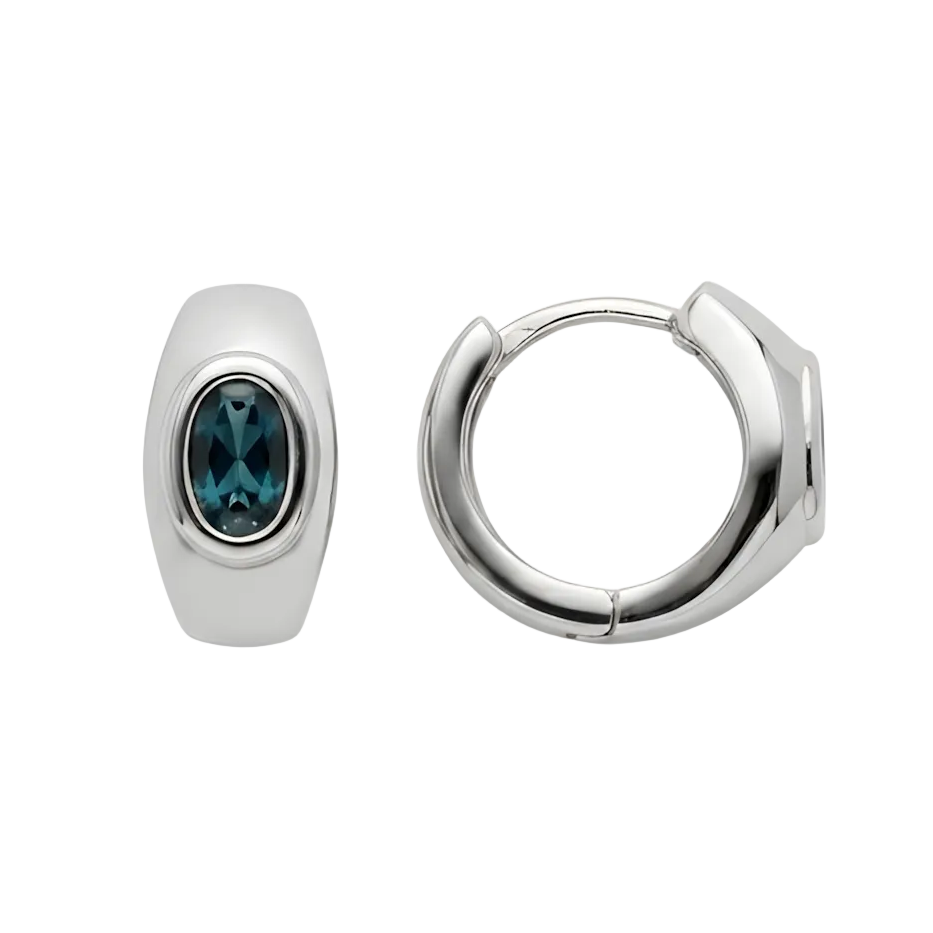 HOOPS BASICOS PIEDRA AZUL