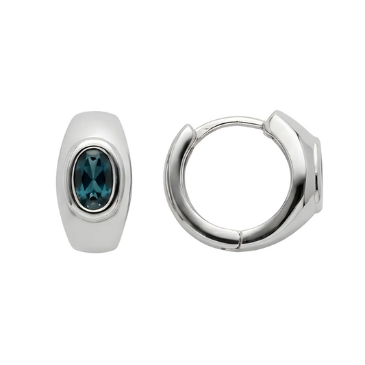 HOOPS BASICOS PIEDRA AZUL