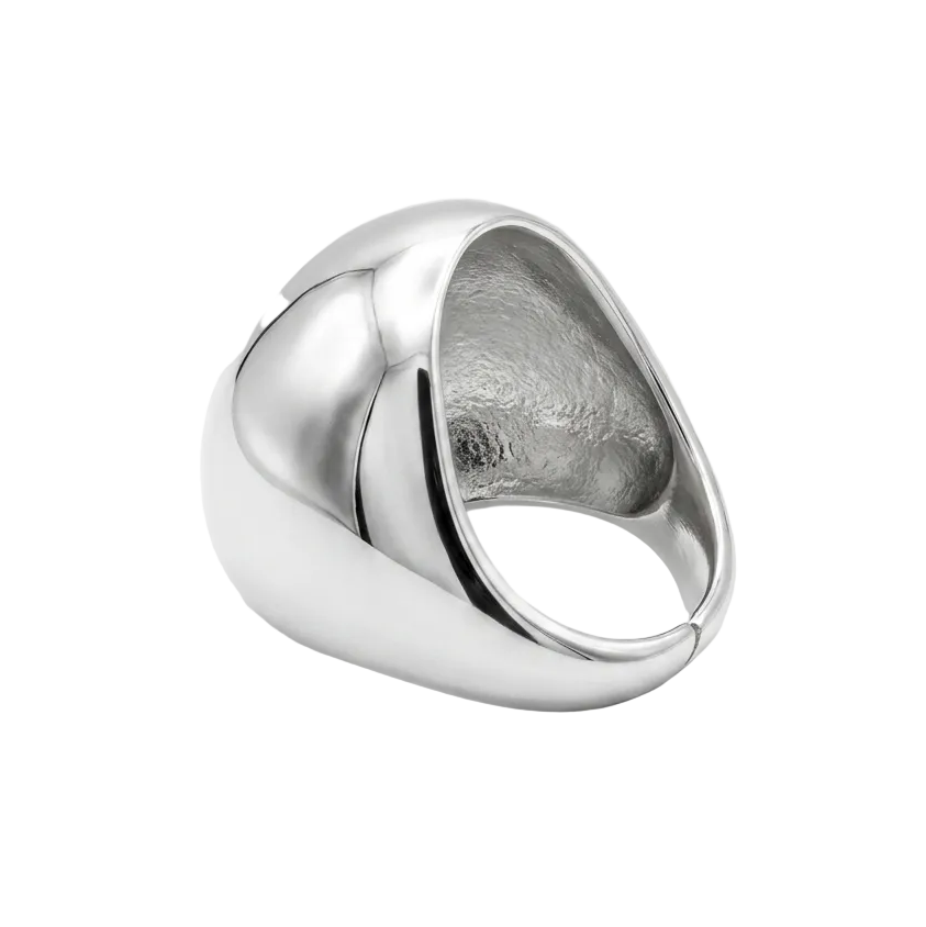 ANILLO CHUNKY PLATEADO