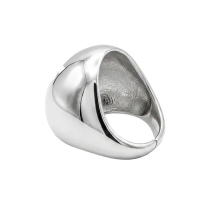 ANILLO CHUNKY PLATEADO