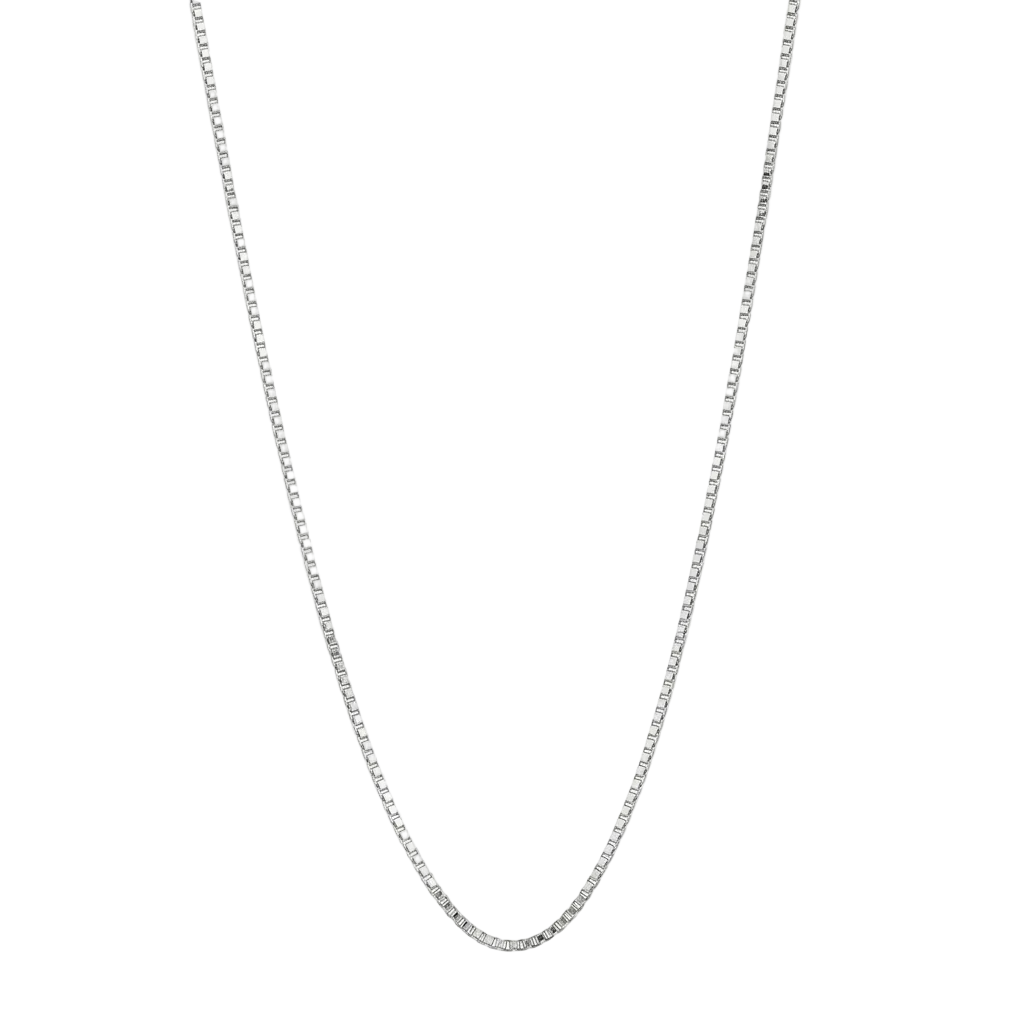 COLLAR LETRAS BUBBLE PLATEADO