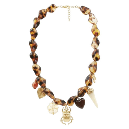 COLLAR CAFÉ ESCARABAJO