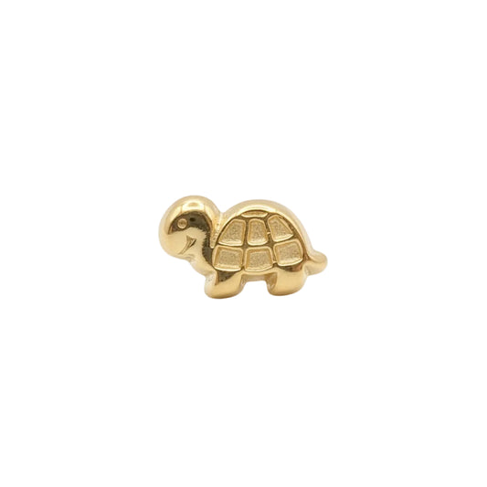 BROQUEL TORTUGA MINI  ORO 10K