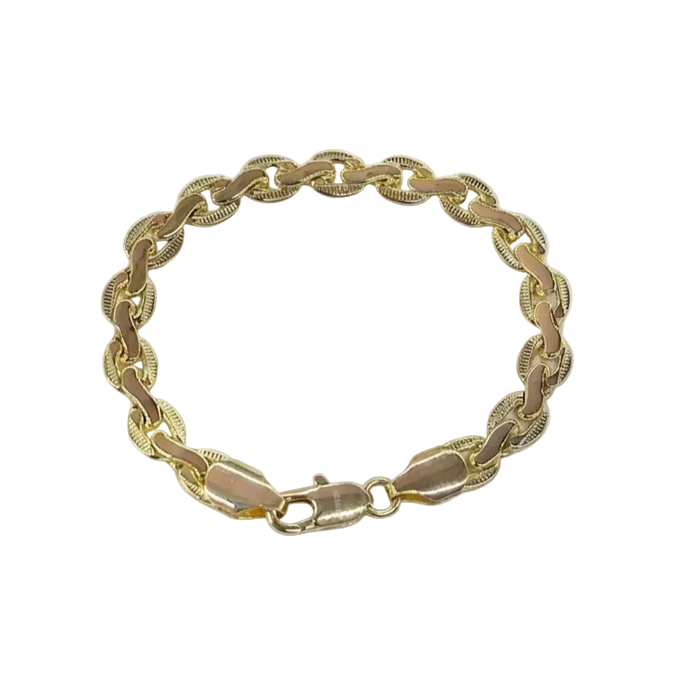 PULSERA TEJIDO 18K