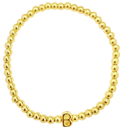 PULSERA INICIAL DORADA
