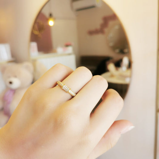 ANILLO ZIRCONIAS