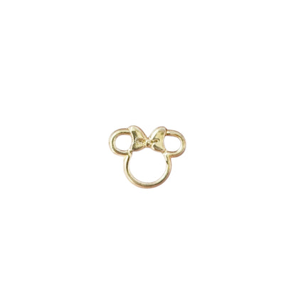 BROQUEL MINNIE ORO 10K