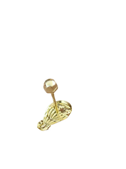 BROQUEL GLOBO AEROSTATICO ORO 10K
