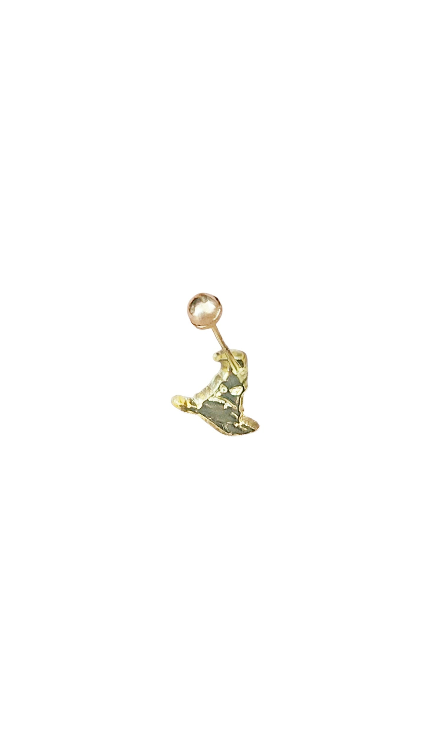BROQUEL SOMBRERO ORO 10K