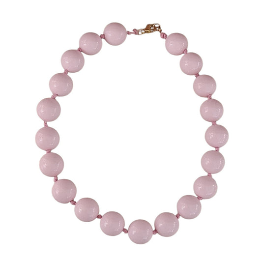 COLLAR BOLITAS ROSA