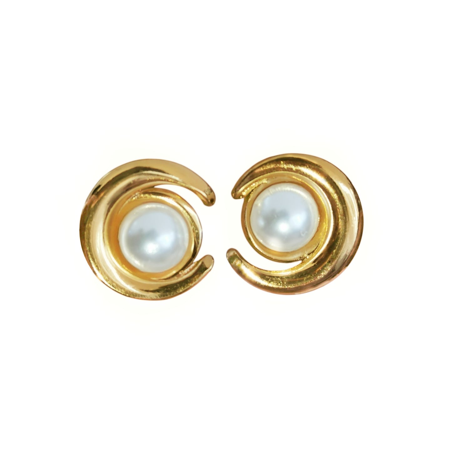 ARETES PERLA BOTÓN CHICO