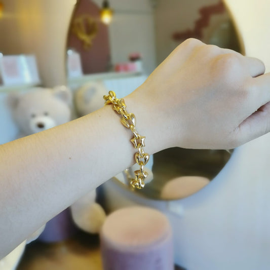 PULSERA ESTRELLA CORAZON