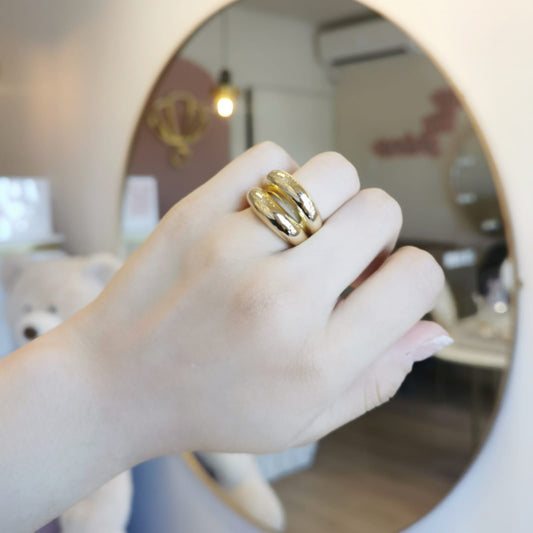 ANILLO CHUNKY DOBLE
