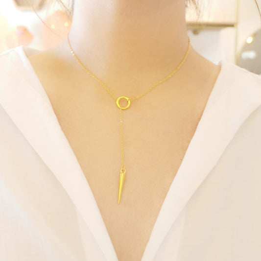 COLLAR CIRCULO Y PRISMA