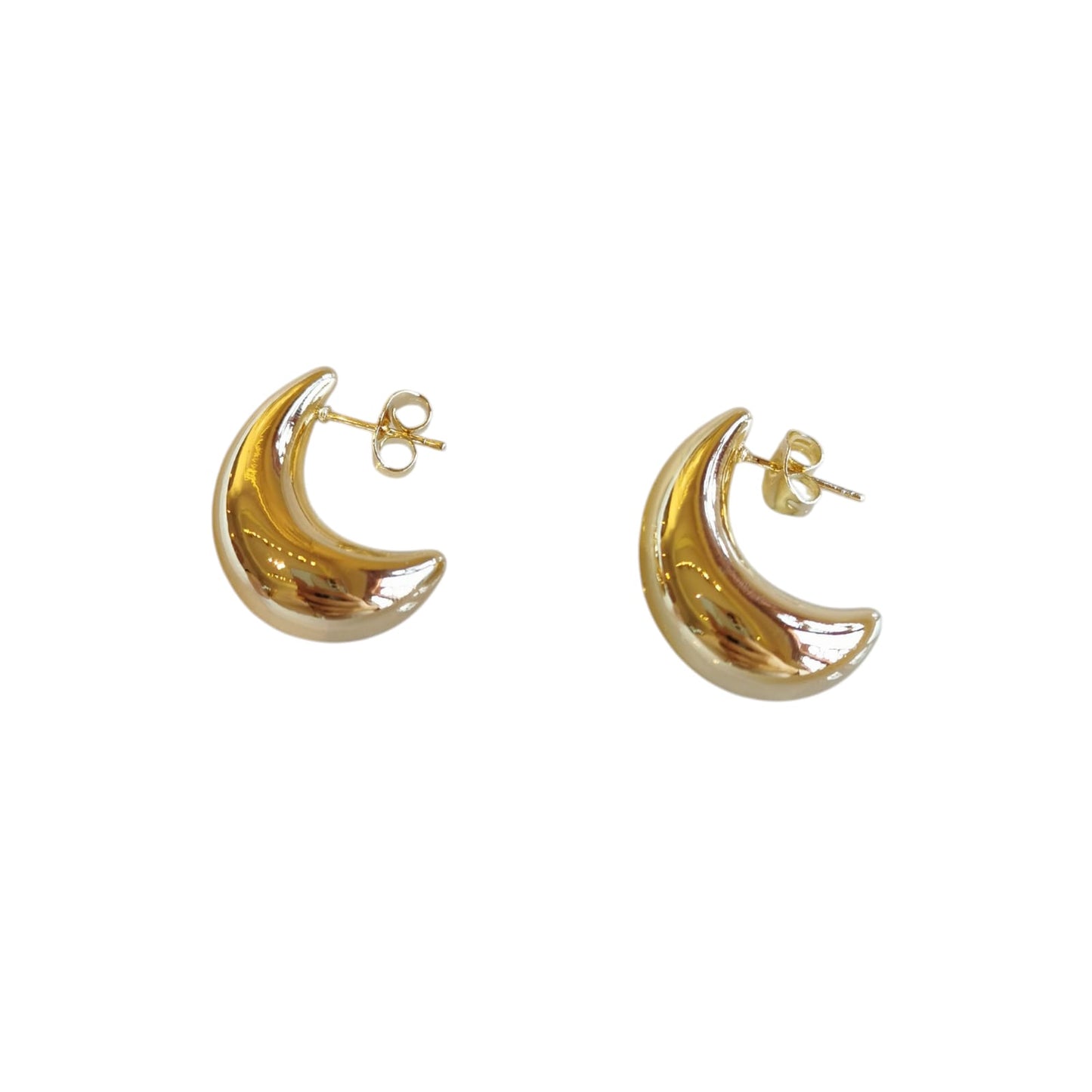 PAR ARRACADAS LUNA CHUNKY