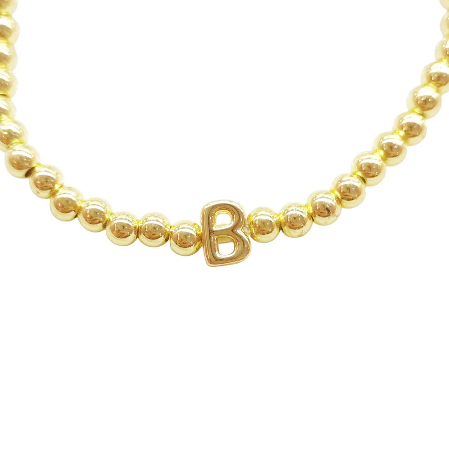 PULSERA INICIAL DORADA