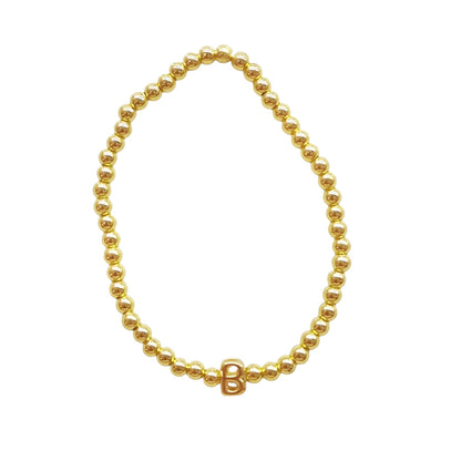 PULSERA INICIAL DORADA