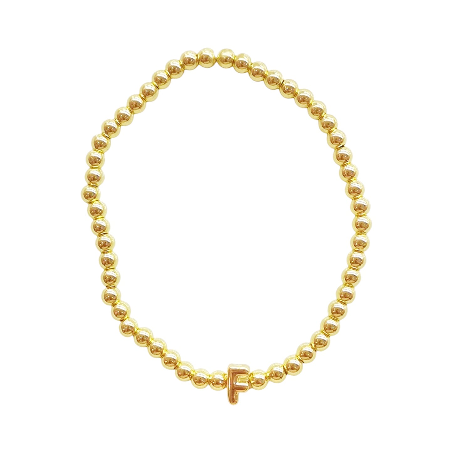 PULSERA INICIAL DORADA